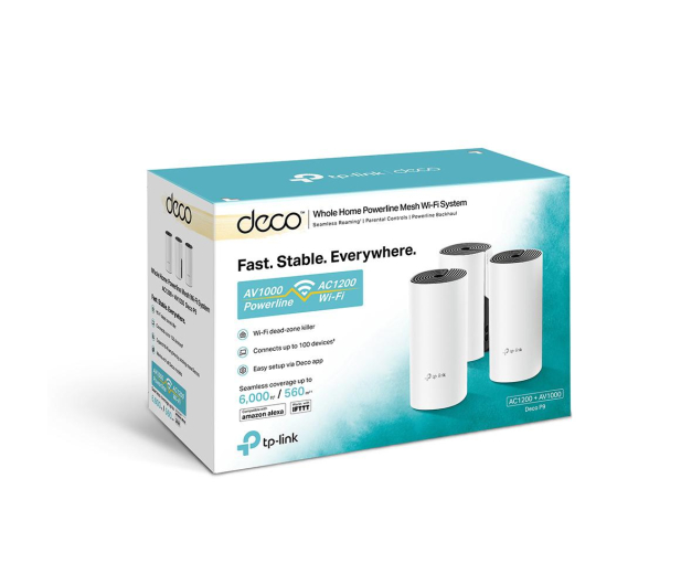 TP-Link DECO P9 Hybrid Mesh WiFi PLC (1200Mb/s a/b/g/n/ac) - 527422 - zdjęcie 2
